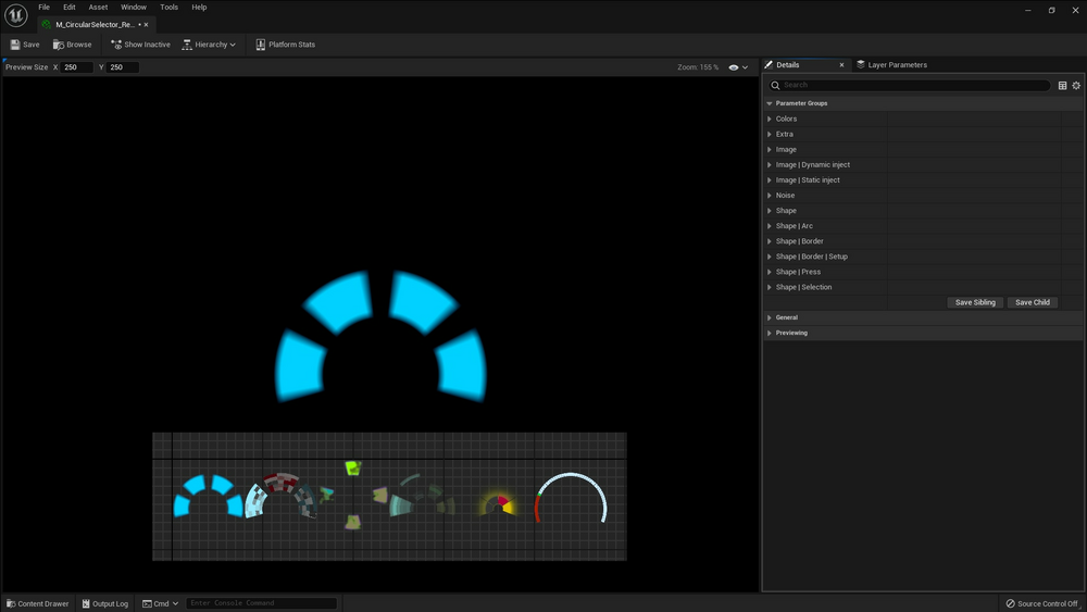 Circular/Radial Selector Generator 