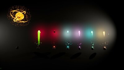 Niagara Projectile Pack (Muzzle, Projectile, Hit Effects) 