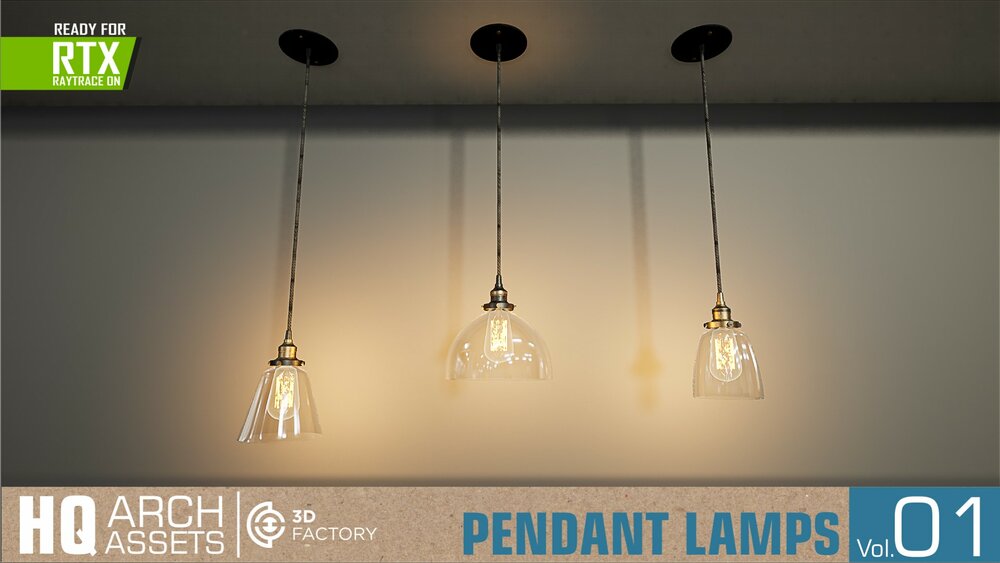 HQ Pendant Lamps Vol. 1 