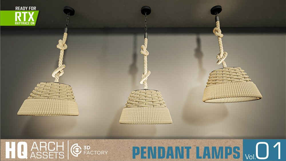 HQ Pendant Lamps Vol. 1 