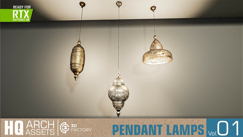 HQ Pendant Lamps Vol. 1 