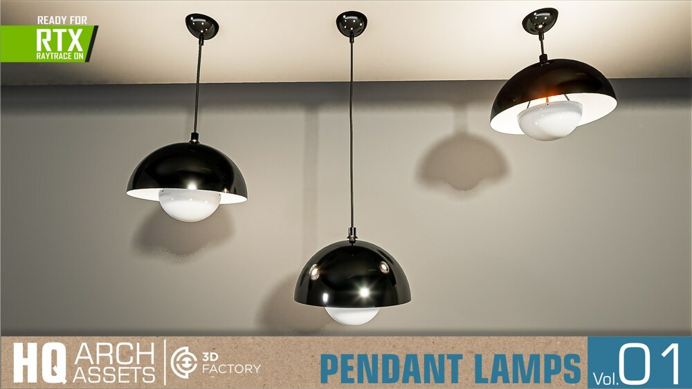 HQ Pendant Lamps Vol. 1 