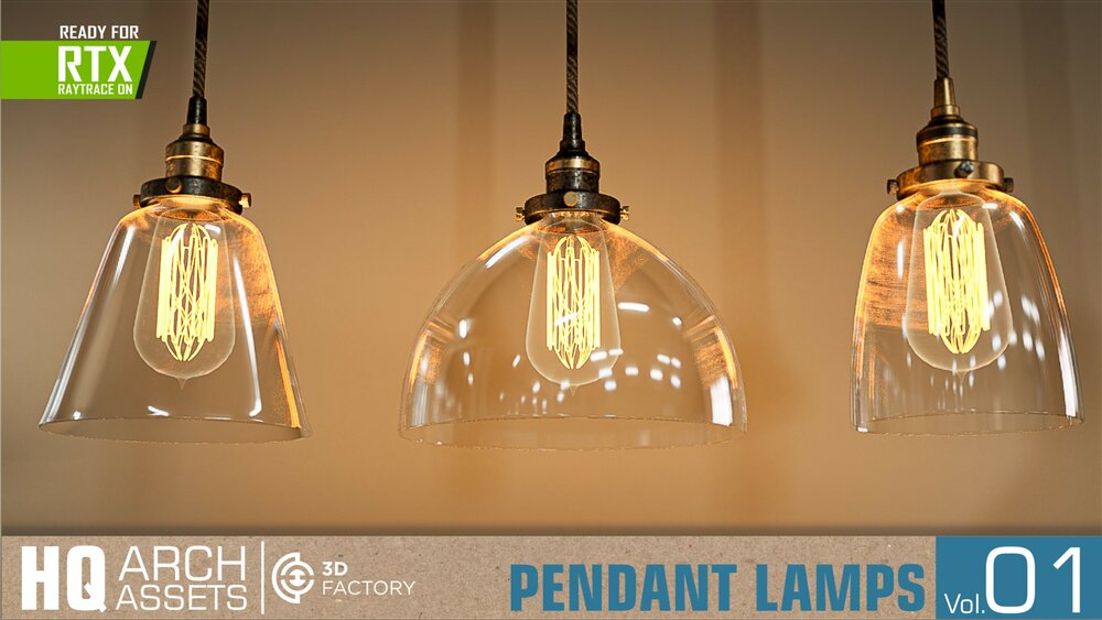 HQ Pendant Lamps Vol. 1 