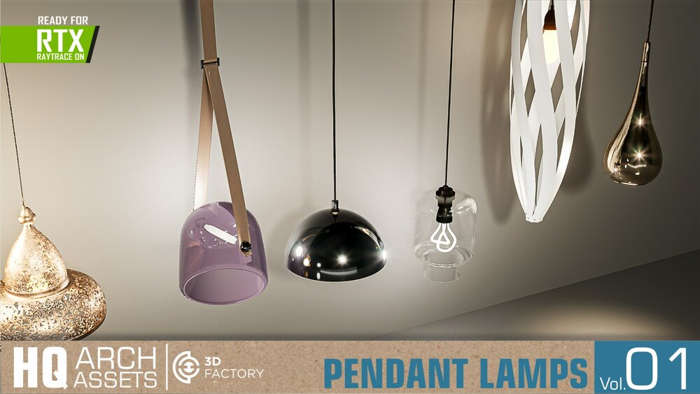 HQ Pendant Lamps Vol. 1 