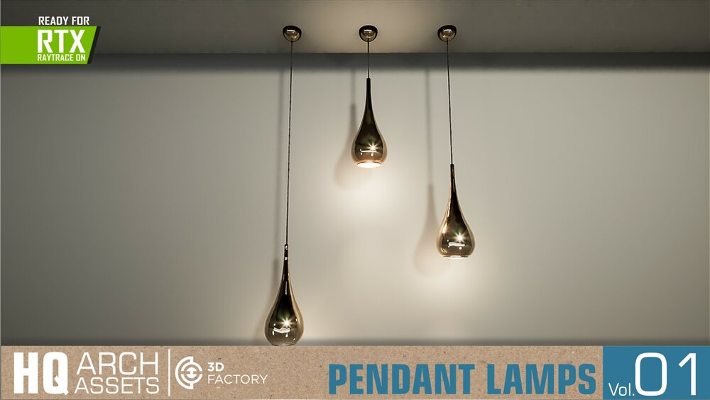 HQ Pendant Lamps Vol. 1 