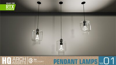 HQ Pendant Lamps Vol. 1 