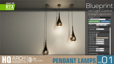 HQ Pendant Lamps Vol. 1 