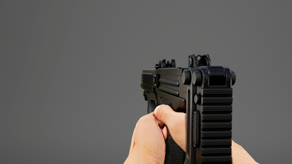 Animated Micro SMG FPS Weapons Pack 