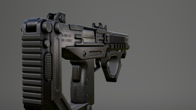 Animated Micro SMG FPS Weapons Pack 