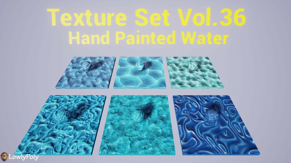 Stylized Texture Pack - VOL.04 Hand Painted Textures 