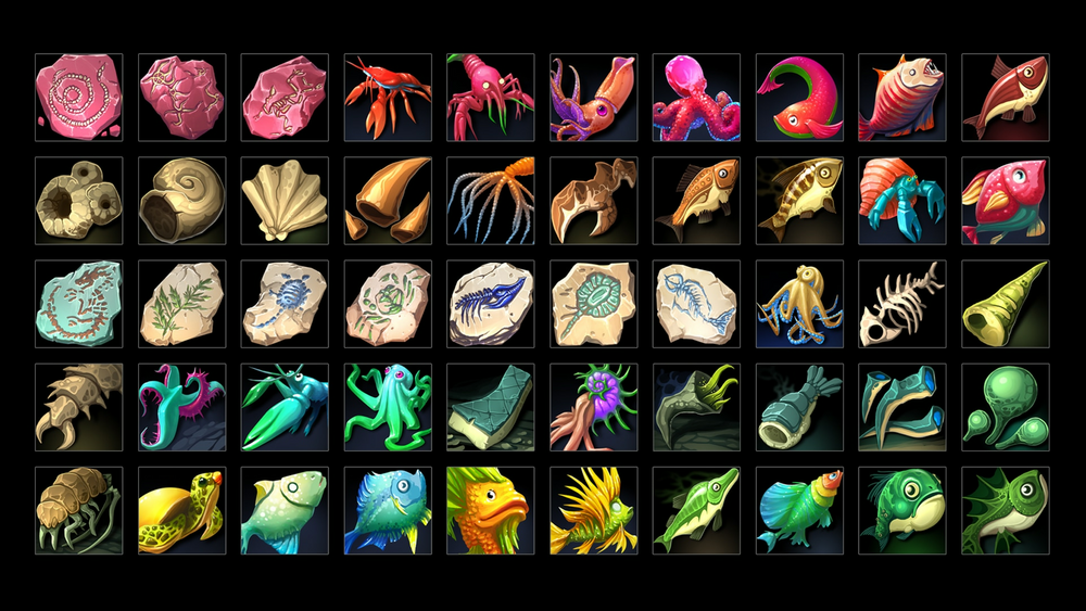 RPG Fishing Icons 02 