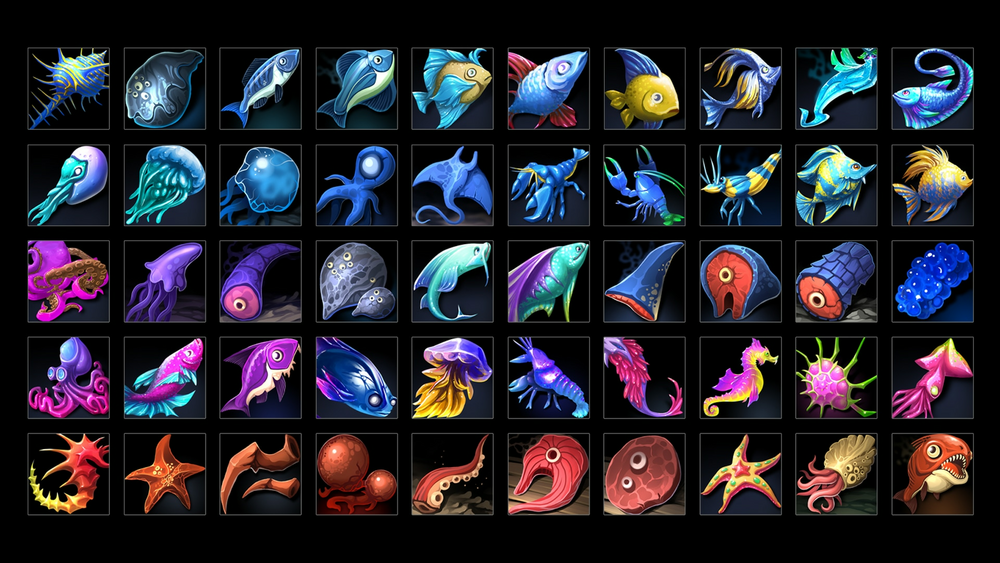 RPG Fishing Icons 02 