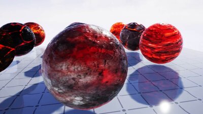 Lava Animated Material Pack 