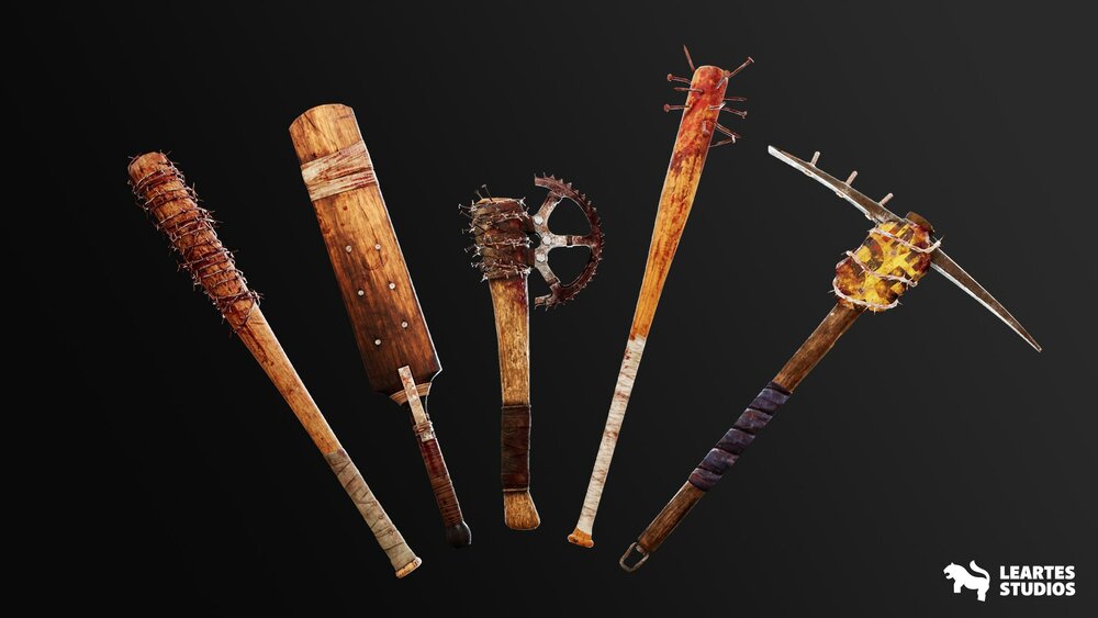 Post Apocalyptic Melee Weapons VOL.4 