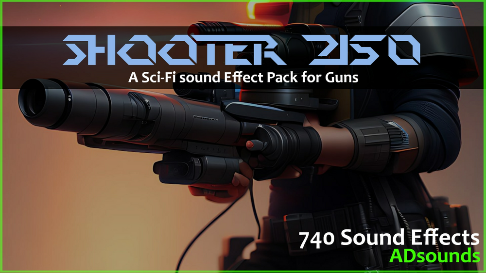 Shooter 2150 - A Sci-Fi SFX Pack for Guns 