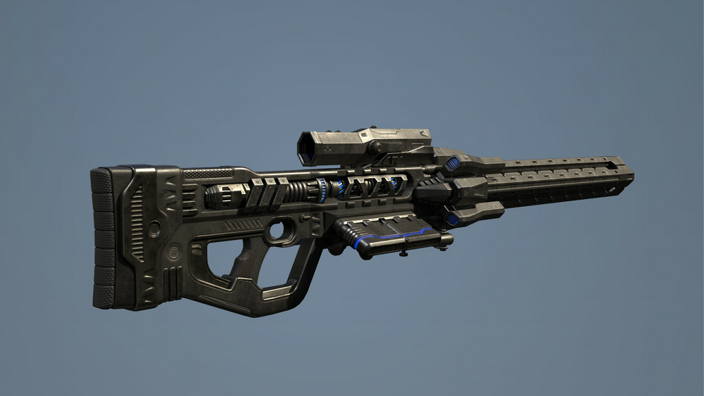 Volt Shock Rifle With Hands 