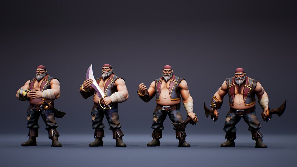 Stylized pirate series: Complete Collection 