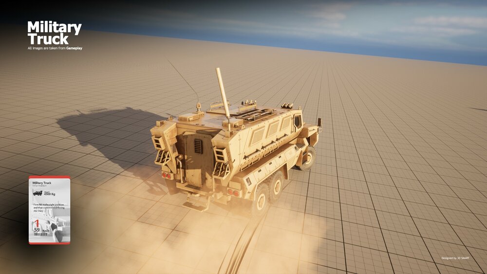 Drivable Military Truck (Nanite) 