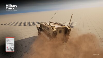 Drivable Military Truck (Nanite) 