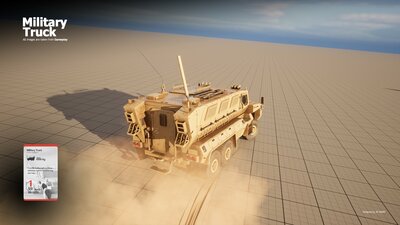 Drivable Military Truck (Nanite) 