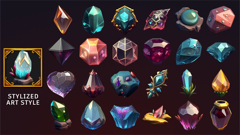 Gemstone Icons 