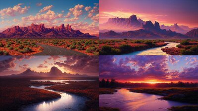 Paintings: Landscapes of the USA 