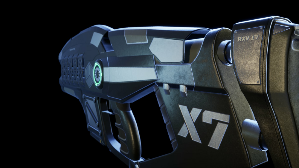 Sci-Fi Assault Rifle 