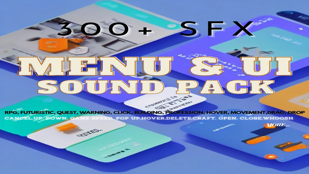 UI & Menu Sound Pack 