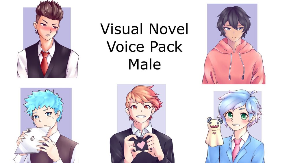 Visual Novel Voice Pack - Male 