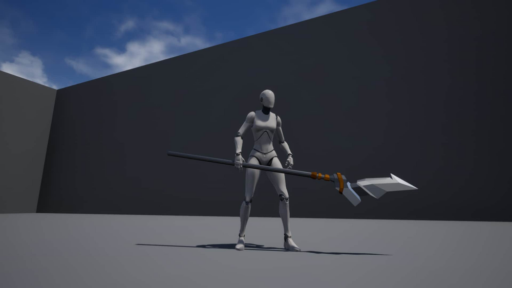 Low Poly Fantasy Spears Pack 1 