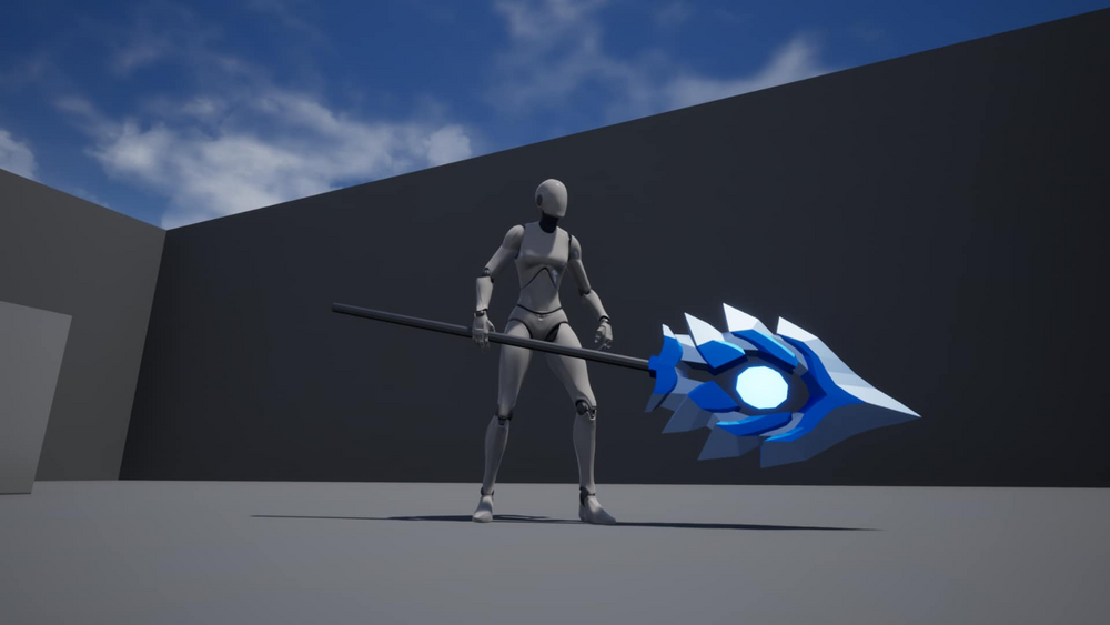 Low Poly Fantasy Spears Pack 1 