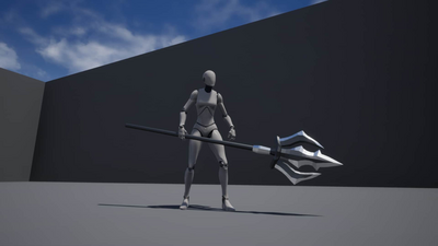 Low Poly Fantasy Spears Pack 1 