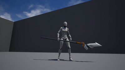 Low Poly Fantasy Spears Pack 1 