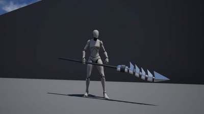 Low Poly Fantasy Spears Pack 1 