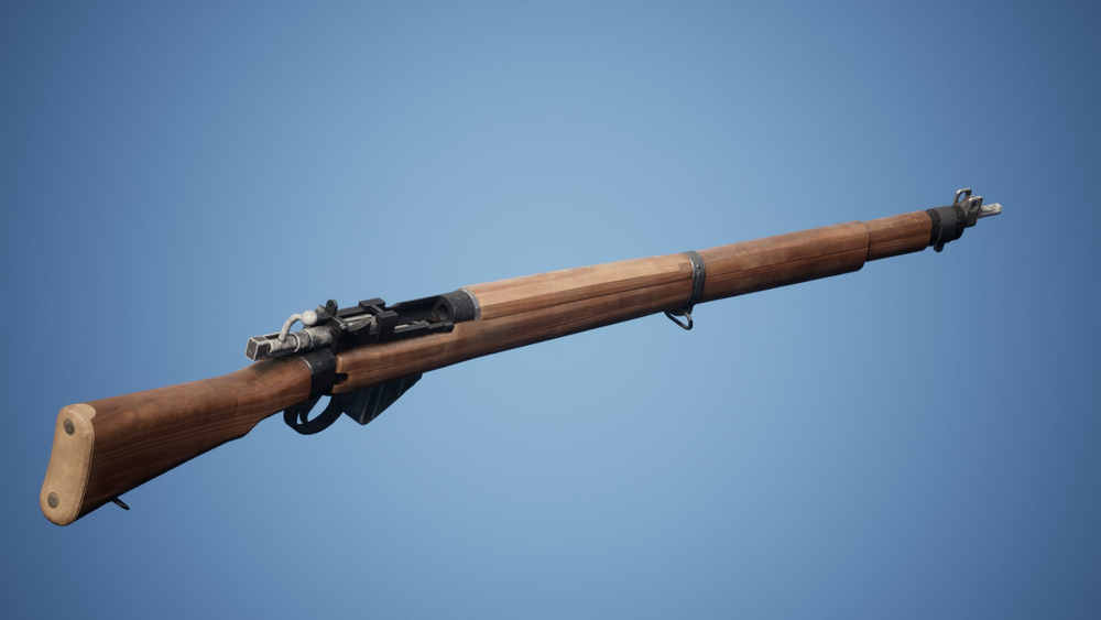 Generic WW2 Rifle - (Rigged) 