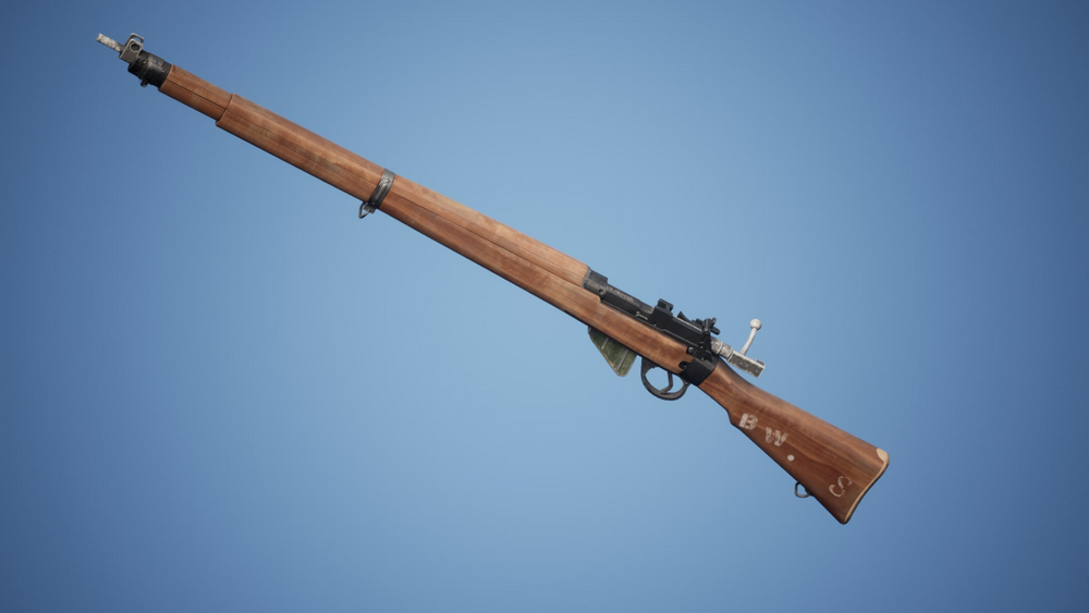 Generic WW2 Rifle - (Rigged) 