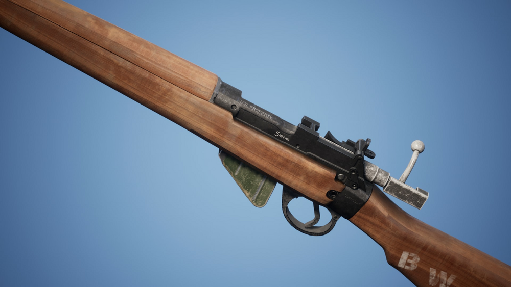 Generic WW2 Rifle - (Rigged) 