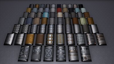 SciFi Space Materials 