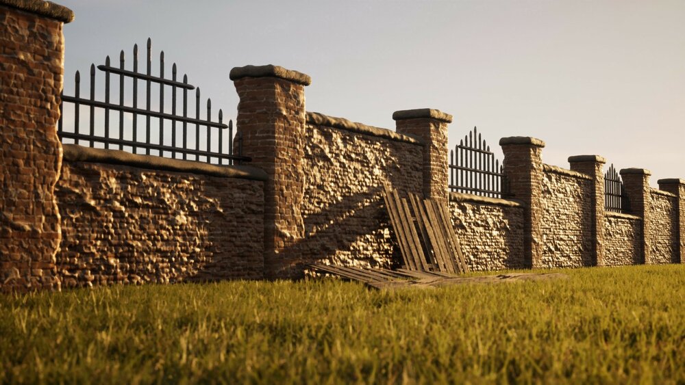 Realistic Fences Pack 1 