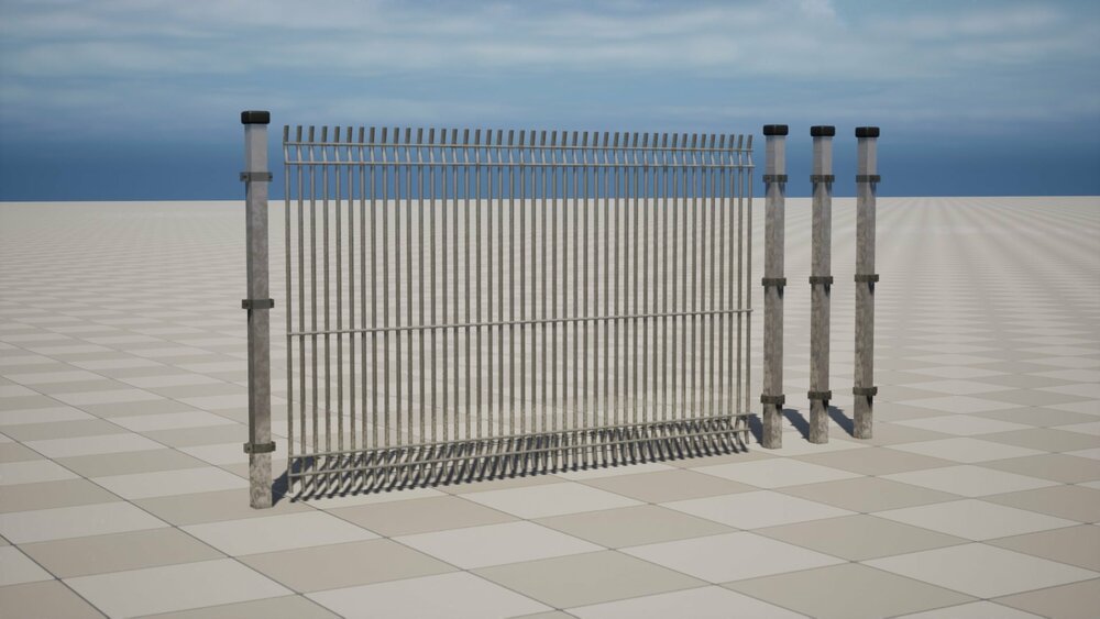 Realistic Fences Pack 1 