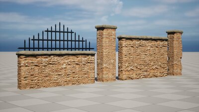 Realistic Fences Pack 1 