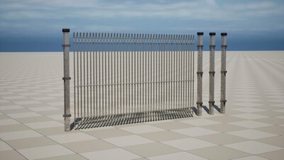 Realistic Fences Pack 1 