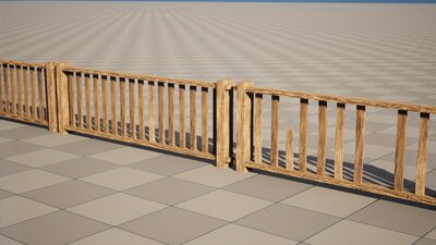 Realistic Fences Pack 1 