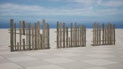 Realistic Fences Pack 1 