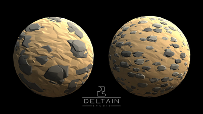 LowPoly Sand Texture 