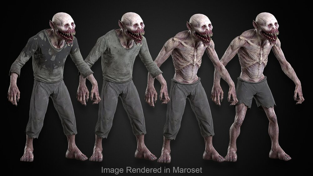 Creepy Vampire Goblin Mutant 