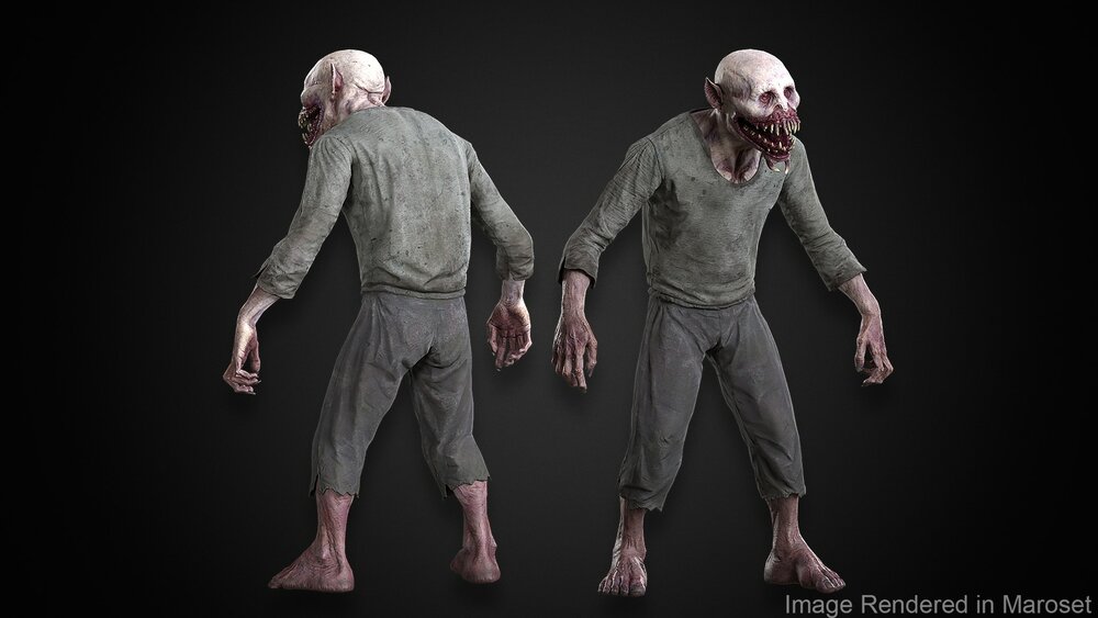 Creepy Vampire Goblin Mutant 