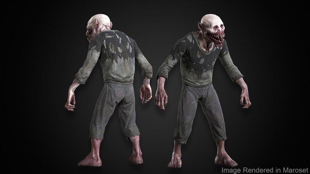 Creepy Vampire Goblin Mutant 