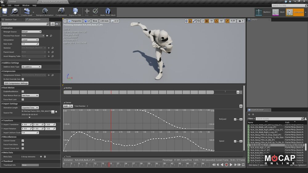 Ninja Basic - MoCap Pack 