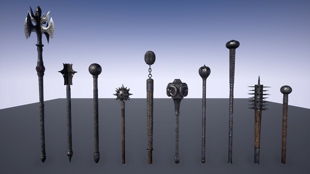 Medieval Mace Pack 